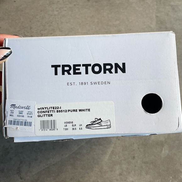 Tretorn confetti glitter sneakers - Picture 5 of 5